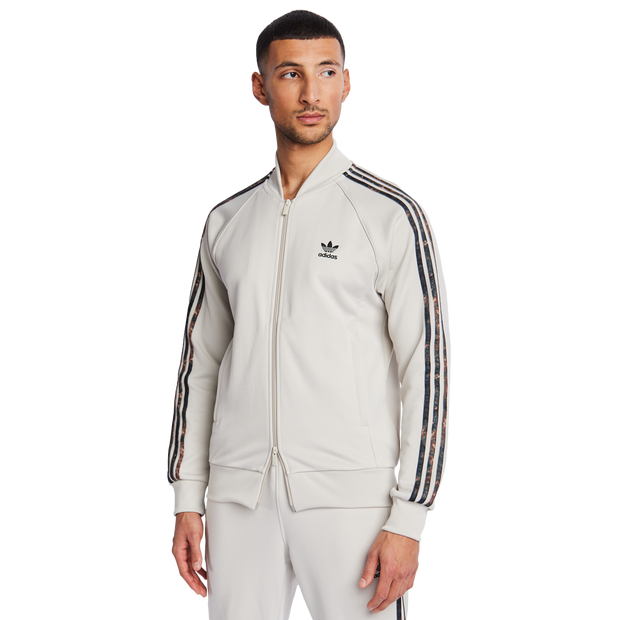 Adidas Superstar Track Tops Brown