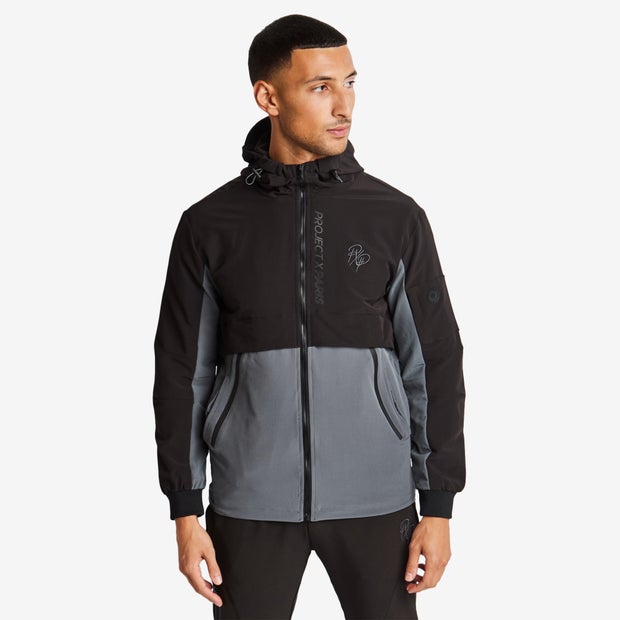 Project X Paris Street Hoodies Poly Woven Black