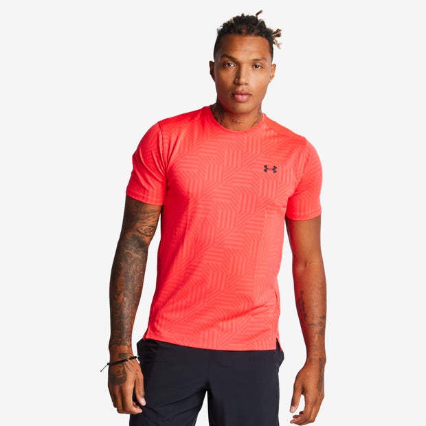 Under Armour Tech Track Tops Poly Woven Red
