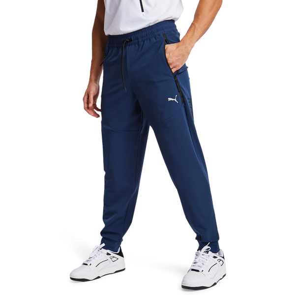 Puma Pumatech Pants Cotton French Terry Blue