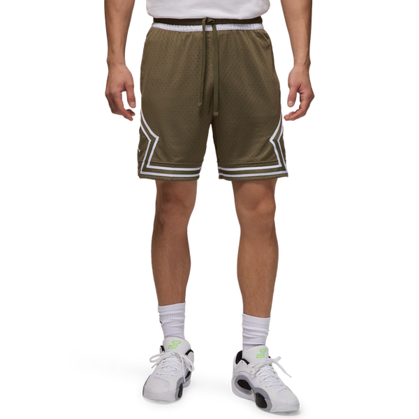 Jordan Sport Dri-fit Diamond Shorts Olive