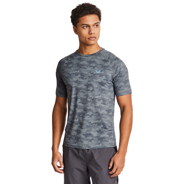 Okami Construct T Shirts Poly Jersey Grey