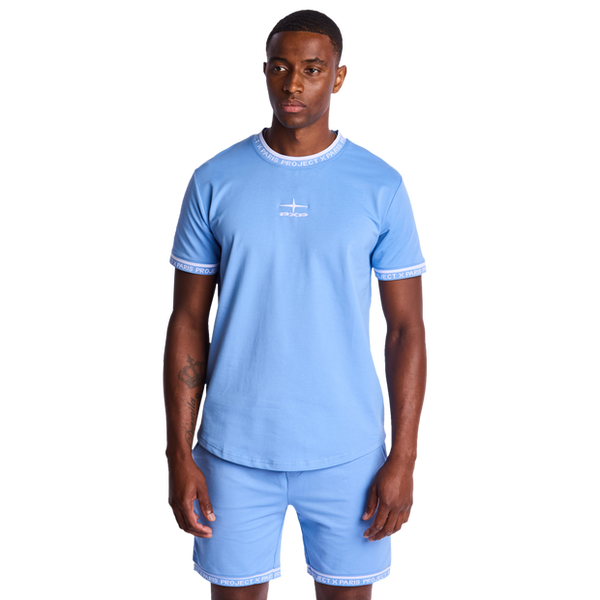 Project X Paris Signature T Shirts Cotton Jersey Blue