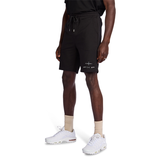 Project X Paris Celeb Drip Shorts Cotton French Terry Black