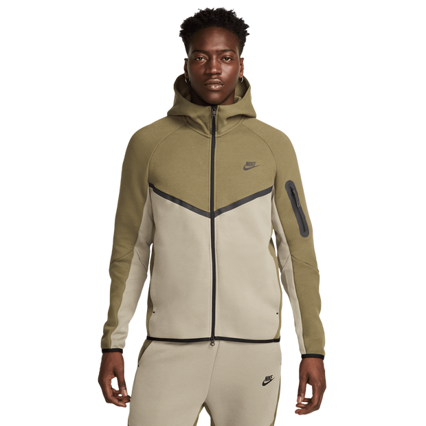 Nike Tech Fleece Hoodies Olive