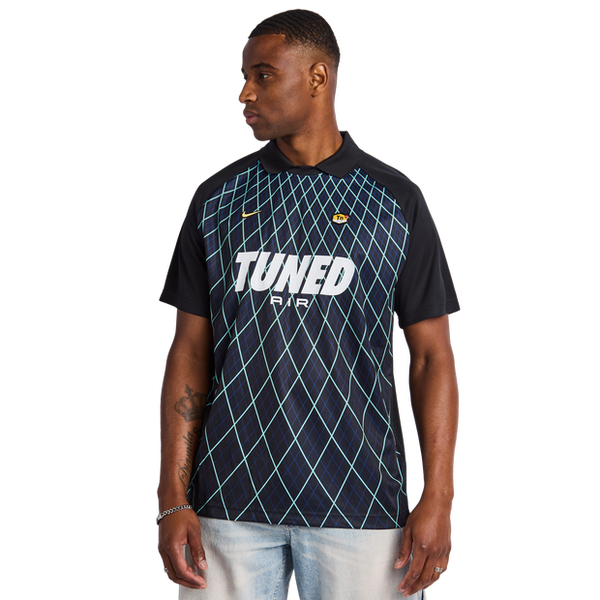 Nike Tuned T Shirts Poly Jersey Black