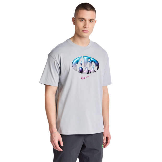 Nike Air Max T-Shirts Silver