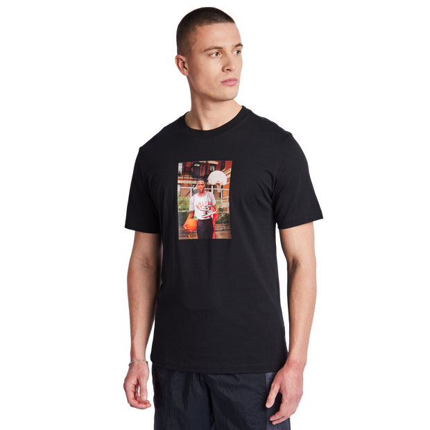 Jordan Brand Photo T Shirts Black