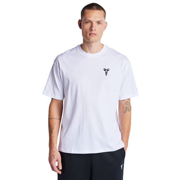 Nike Kobe T Shirts Cotton Jersey White