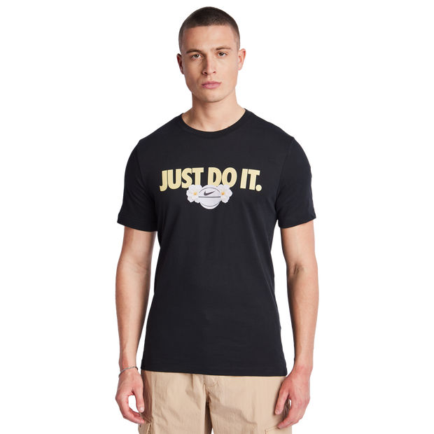 Nike Df T Shirts Cotton Jersey Black