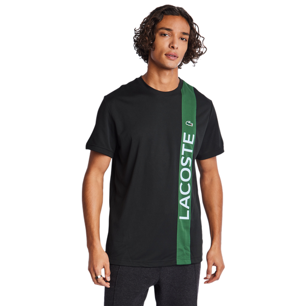 Lacoste Small Croc T-Shirts Black