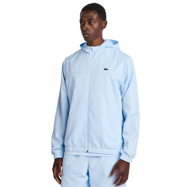 Lacoste Diamond Weave Track Tops Blue
