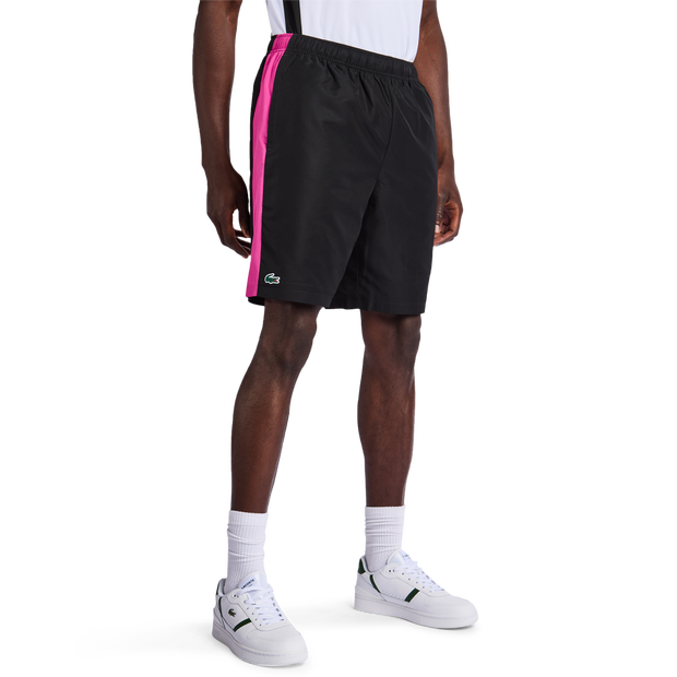 Lacoste Diamond Weave Shorts Poly Woven Black