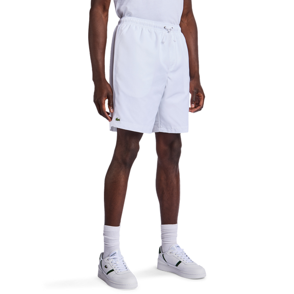 Lacoste Diamond Weave Shorts Poly Woven White