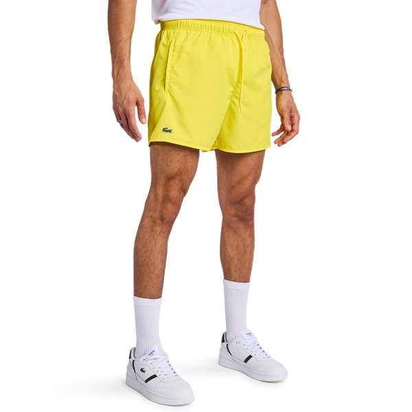 Lacoste Diamond Weave Shorts Poly Woven Yellow