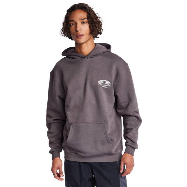 Street Cartel Sponsor Hoodies Grey