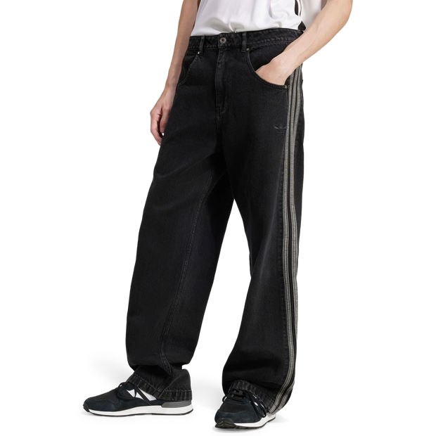 Adidas Firebird Pants Cotton Denim Black