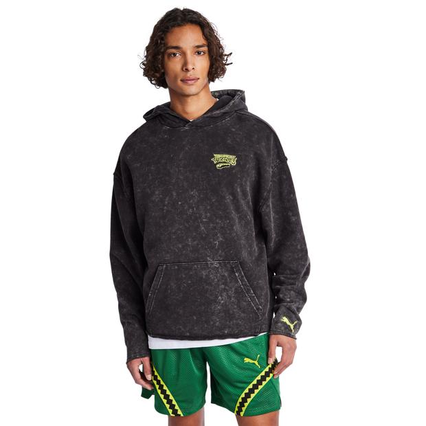 Puma Tmnt Hoodie Hoodies Black