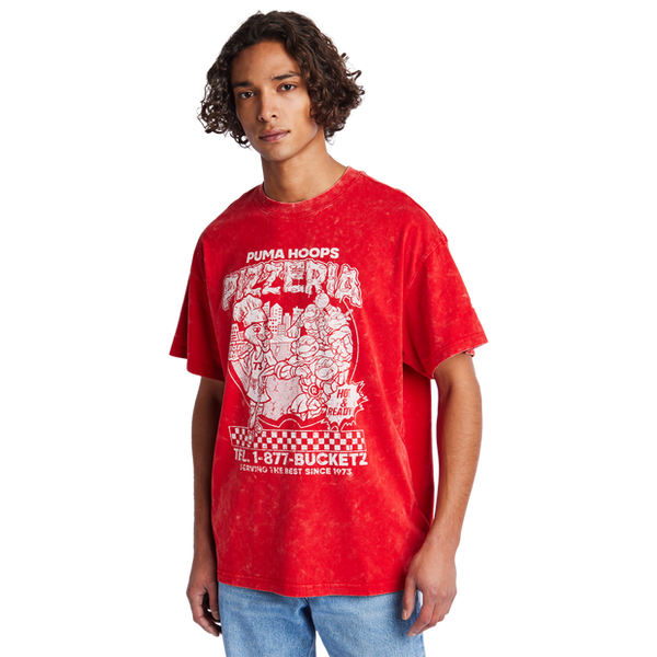 Puma Tmnt Tee I T-Shirts Red