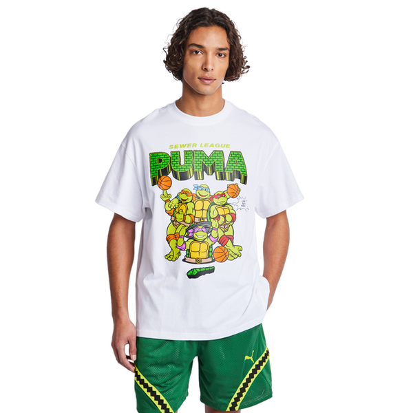 Puma Tmnt Tee Ii T-Shirts White