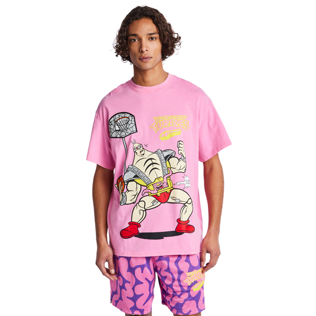 Puma Tmnt Tee Iii T Shirts Cotton Jersey Pink