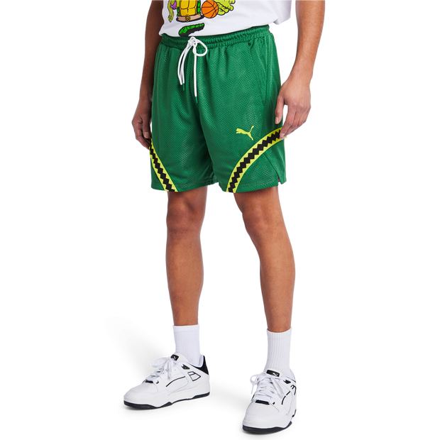 Puma Tmnt 2 Way Short Shorts Nylon Green