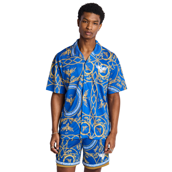 Puma Mb X Golden Child T Shirts Cotton Jersey Blue