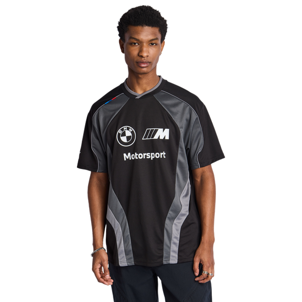 Puma Classics T Shirts Poly Jersey Black