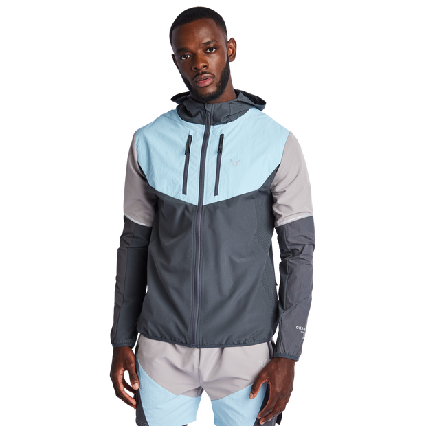 Okami Wanderer Track Tops Poly Woven Grey