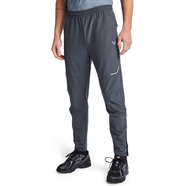 Okami Block Pants Poly Woven Grey