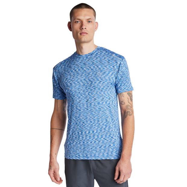 Okami Shine T Shirts Poly Jersey Blue