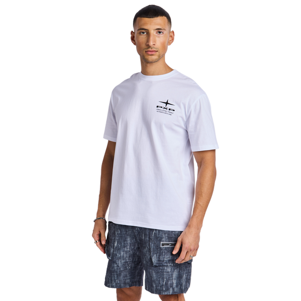 Project X Paris Tech Future T Shirts Cotton Jersey White