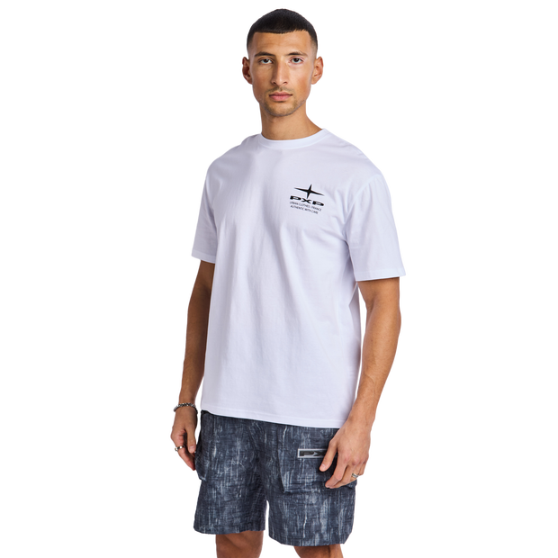 Project X Paris Tech Future T Shirts Cotton Jersey White