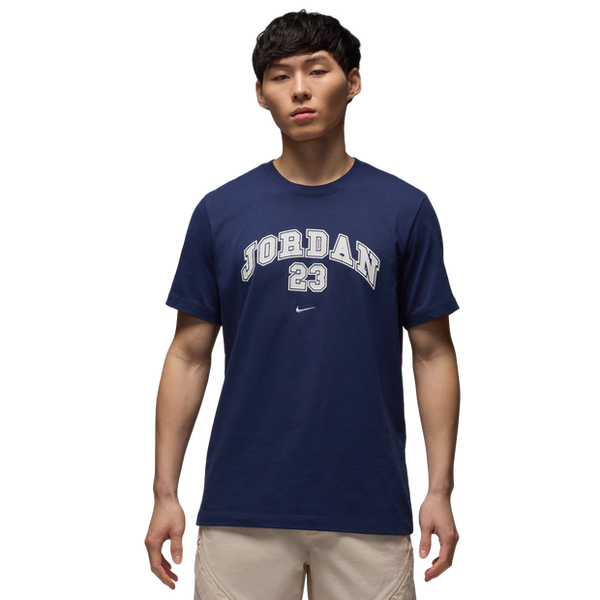 Jordan Flight T Shirts Blue