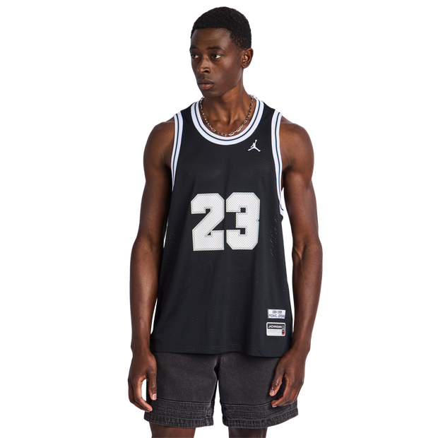 Jordan Essentials Jerseys/Replicas Poly Mesh Black