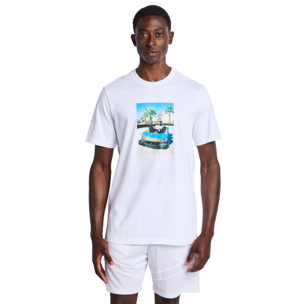 Jordan Brand Photo T Shirts White