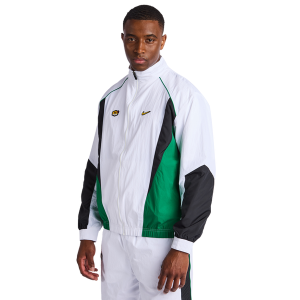 Nike Tuned Track Tops Poly Woven White