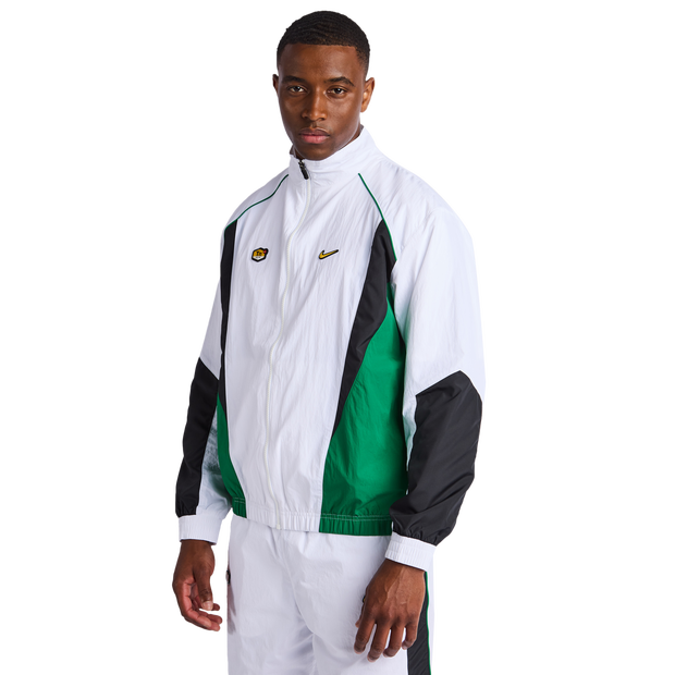 Nike Tuned Track Tops Poly Woven White