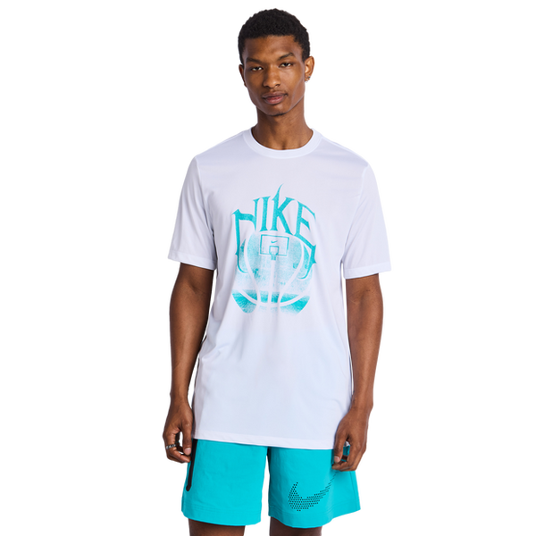 Nike Df T Shirts Cotton Jersey White