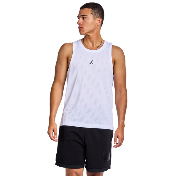 Jordan Sport Dri Fit Vests White