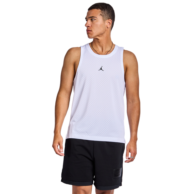 Jordan Sport Dri Fit Vests White