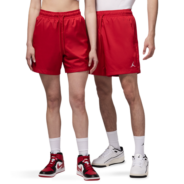 Jordan Poolside Swimwear Cotton Jersey Red