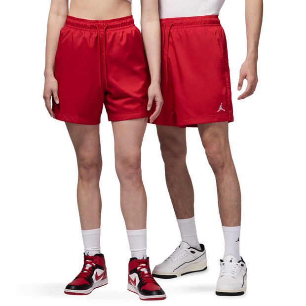 Jordan Poolside Swimwear Cotton Jersey Red