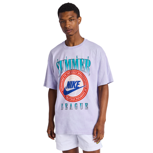 Nike M90 T Shirts Purple