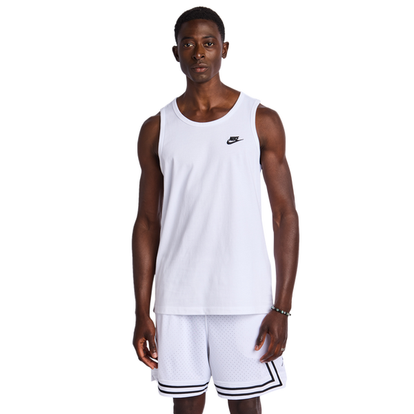 Nike Club Vests Cotton Jersey White
