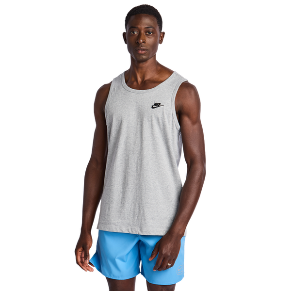Nike Club Vests Cotton Jersey Grey