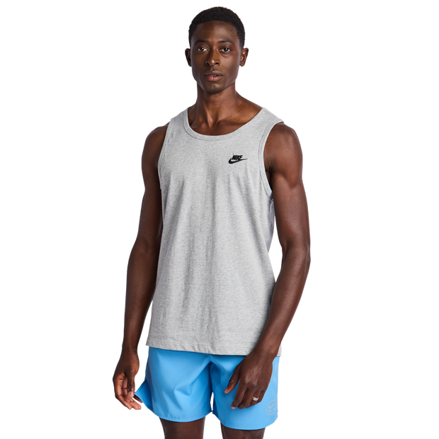 Nike Club Vests Cotton Jersey Grey