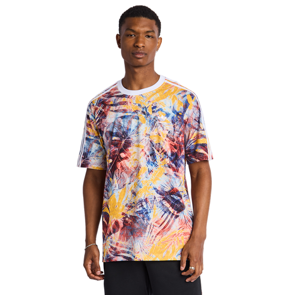 Adidas Aop T Shirts Yellow