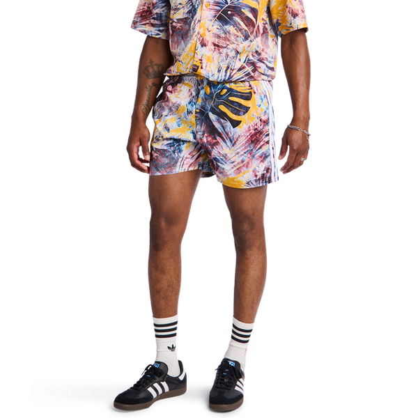 Adidas Adicolor 70S Monogram Short Shorts Yellow