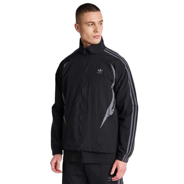 Adidas Archive Track Tops Poly Woven Black